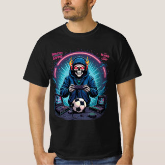 Camiseta Hardcore Beyond Limit – Retro Skull Gamer Tee
