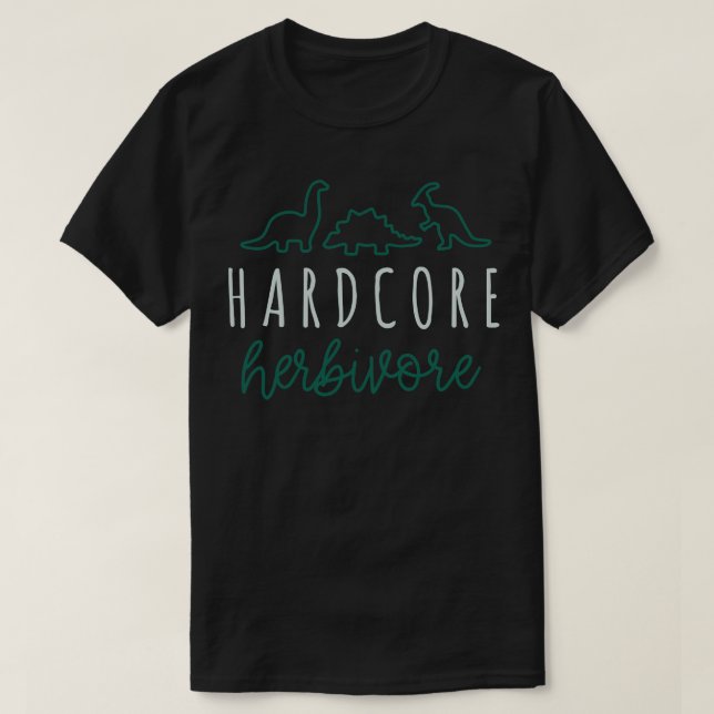 Camiseta Hardcore Herbivore (Diseño del anverso)