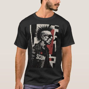Camiseta Hardcore Punk Rebel Portrait