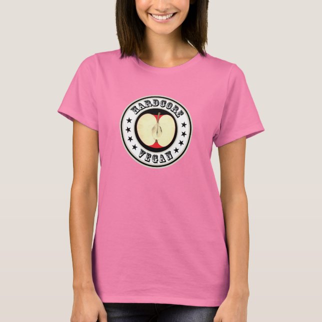 Camiseta Hardcore Vegan (Anverso)