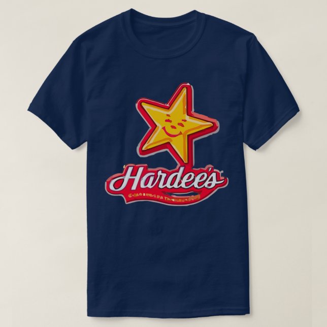 Camiseta Hardees Burger  (Diseño del anverso)