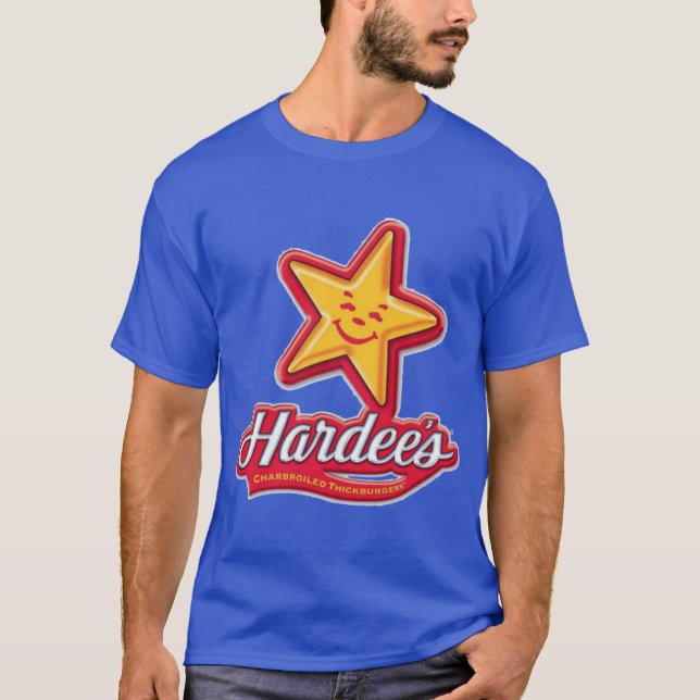 Camiseta Hardees Burger vintage (Anverso)