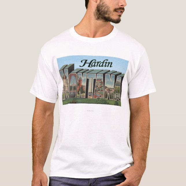 Camiseta Hardin, Montana - escenas grandes de la letra (Anverso)