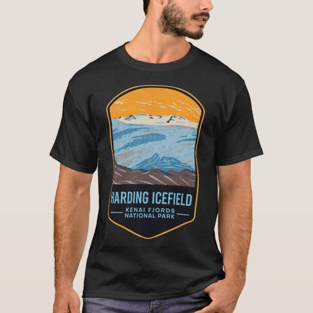 Camiseta Harding Icefields Kenai Fjors National Park (Anverso)