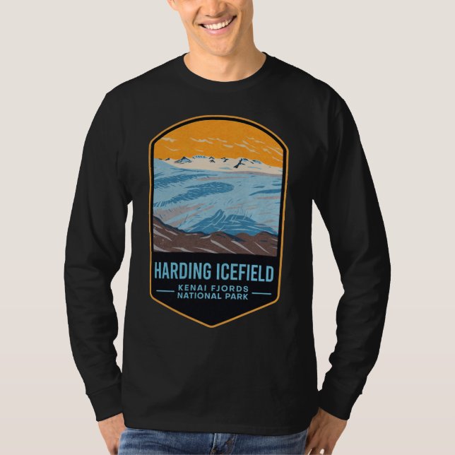 Camiseta Harding Icefields Kenai Fjors National Park (Anverso)