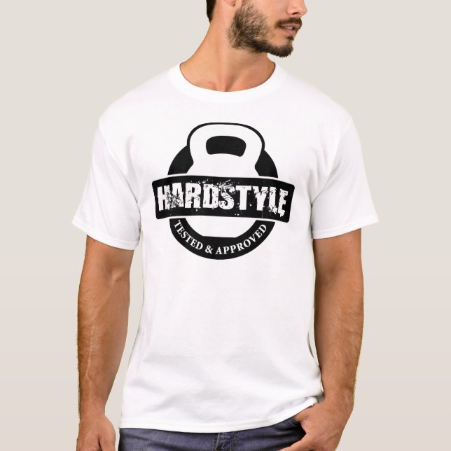 CAMISETA HARDSTYLE PROBADO APROBADO (Anverso)