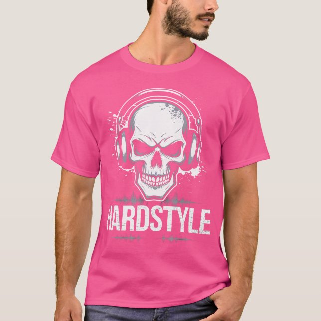 Camiseta HardTechno Rave Amor HardMusic Edm (Anverso)