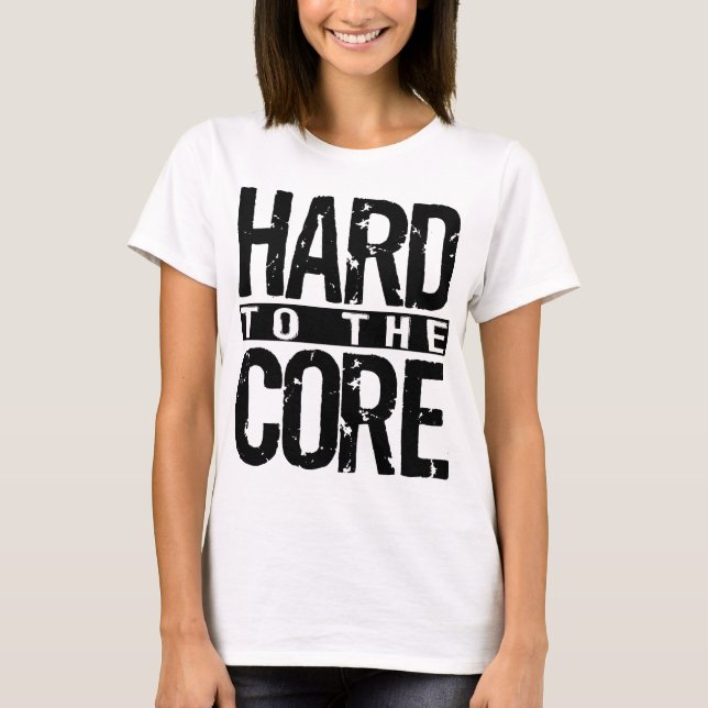 Camiseta hardtothecore01-white (Anverso)