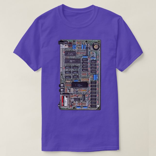Camiseta Hardware de espectro ZX (Diseño del anverso)