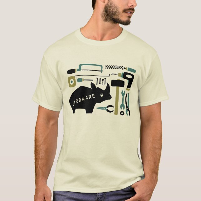Camiseta Hardware&Rhino (Anverso)