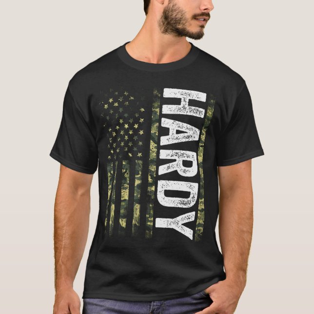 Camiseta Hardy Apellido Funny Surname Team Hardy Family Re (Anverso)