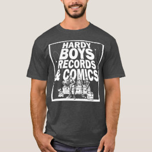 Camiseta Hardy Boys Records y cómics en la oscuridad