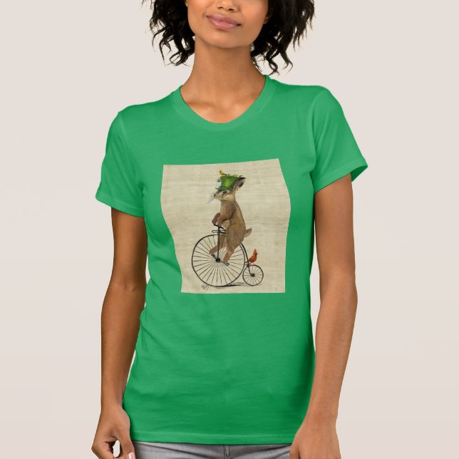 Camiseta Hare de Marzo sobre Penny Farthing 3 (Anverso)