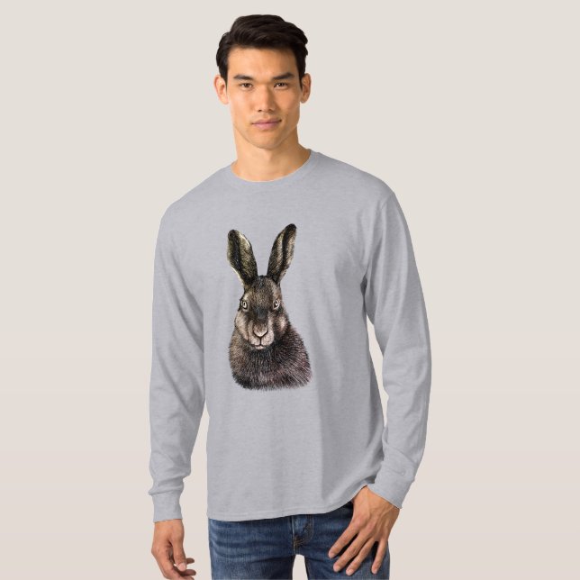 Camiseta Hare Drawing T-Shirt (Anverso completo)