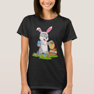 Camiseta Hare Easter Egg Hung Bunny Hare Easter Sunday
