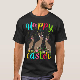 Camiseta Hare Funny Easter Egny Bunny Hare Feliz Pascua