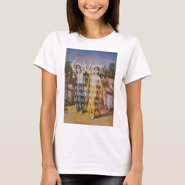Camiseta Hare Krishna Hare Rama (Anverso)