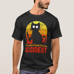 Camiseta Haré que Parezca un Accidente de Halloween Sangrie