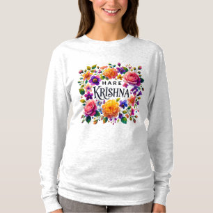 Camiseta HareKrishna_d.no.2- de Maaya_Prints, Women LSleeve