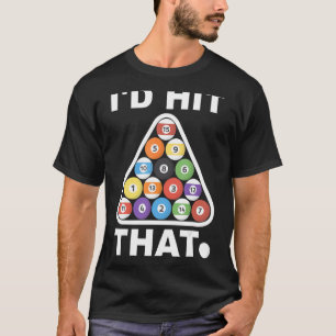 Camiseta Haría que Billiards Sport Balls Cute Gráfica Po