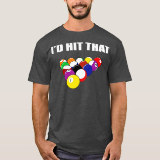 Camiseta Haría Que Divertido Jugador De Piscina Billiards R
