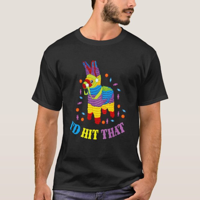 Camiseta Haría Que Pinata Cinco De Mayo Candy México (Anverso)