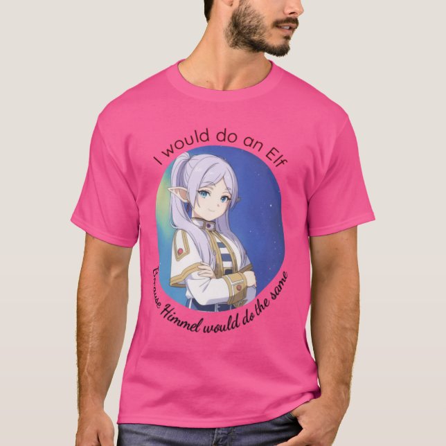 Camiseta Haría un elfo (Anverso)