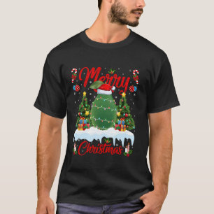 Camiseta Harina de aguacate Fruit Feliz Árbol de Navidad En