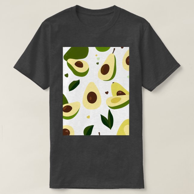 Camiseta Harina de aguacate textil dulce (Diseño del anverso)