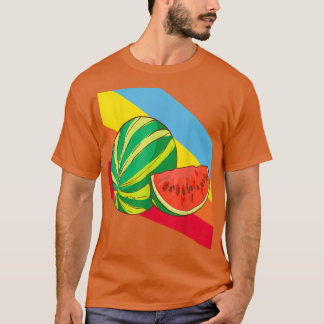 Camiseta Harina de fruta de la sandía Vegetariana