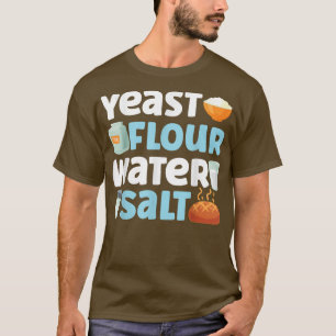 Camiseta Harina de pan de pan de hornear Harina de levadura