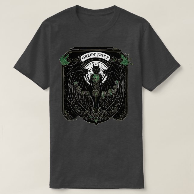 Camiseta harina verde (Diseño del anverso)