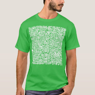 Camiseta Haring abstracto de arte inspirado 6