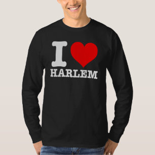 Camiseta Harlem - Amo Harlem - Corazón de Harlem