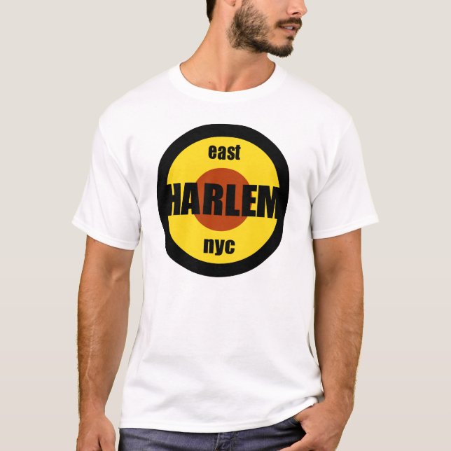 Camiseta Harlem del este (Anverso)