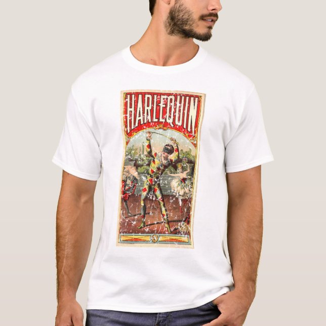Camiseta Harlequin - afligido (Anverso)
