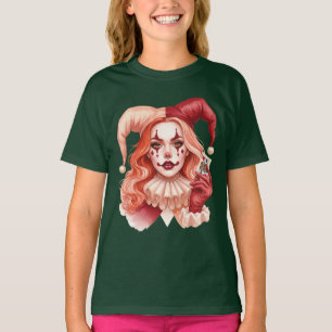 Camiseta Harlequin con tarjeta de reproducción