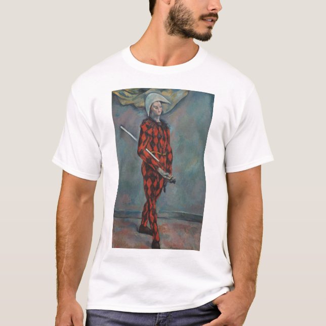 Camiseta Harlequin (Joker) (por Paul Cézanne) (Anverso)
