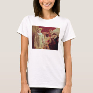 Camiseta Harlequin, Pierrot y Scapin, actores de COM