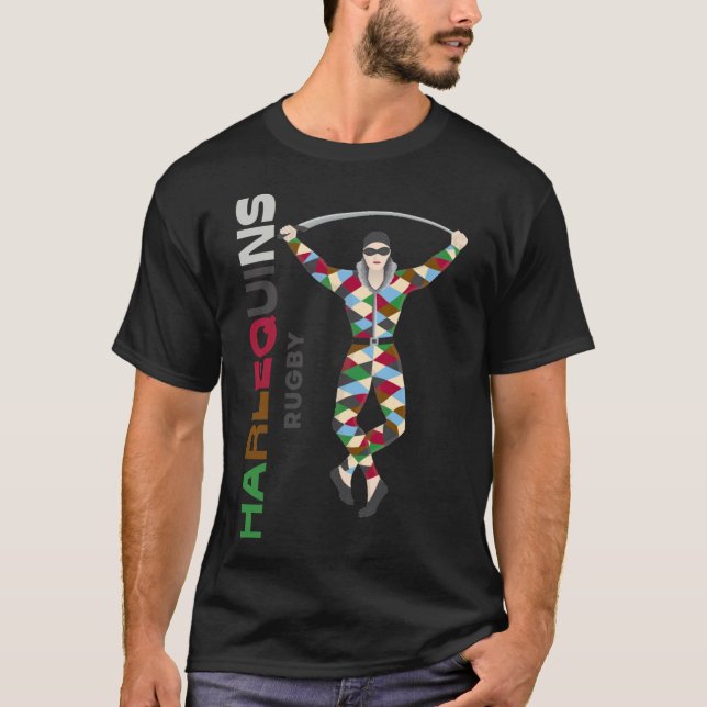 Camiseta Harlequins rugby Essential Classic T-Shirt (Anverso)