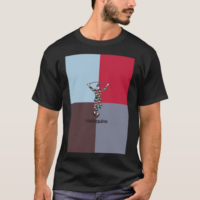 Camiseta Harlequins rugby Premium Scoop T-Shirt - Copiar (Anverso)