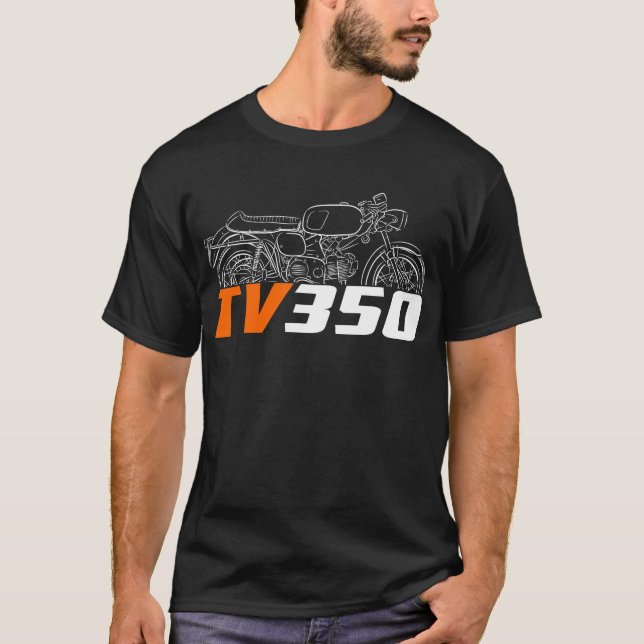 Camiseta Harley-Davidson Aermacchi TV 350 1971 (Anverso)