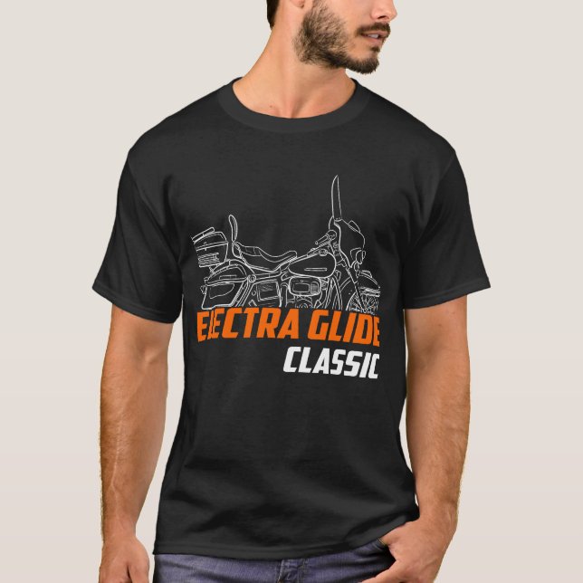 Camiseta Harley-Davidson FLHC 80 Electra Glide Classic 1979 (Anverso)