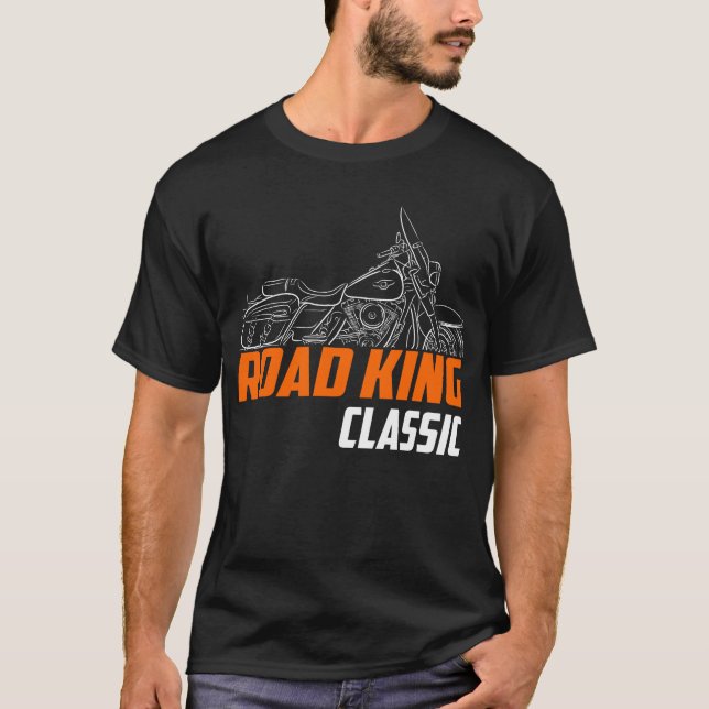 Camiseta Harley-Davidson Road King Classic FLHRCI 1998 (Anverso)
