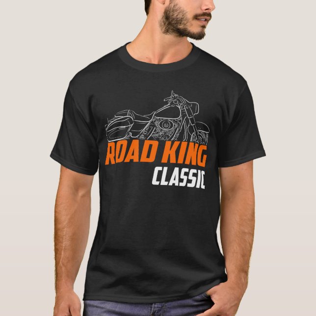 Camiseta Harley-Davidson Road King Personalizado FLHRS y FL (Anverso)