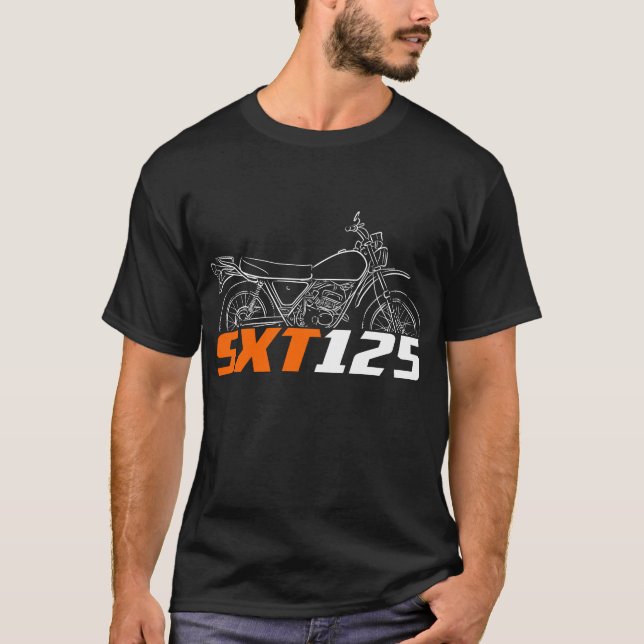 Camiseta Harley-Davidson SXT-125 1976-1978 (Anverso)