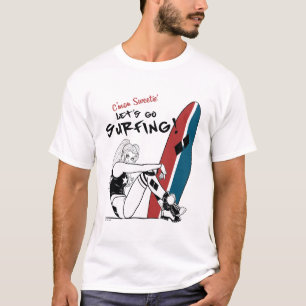Camiseta Harley Quinn - Vamos a practicar surf