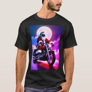 Camiseta "Harley Santa Ride: Motociclista festivo