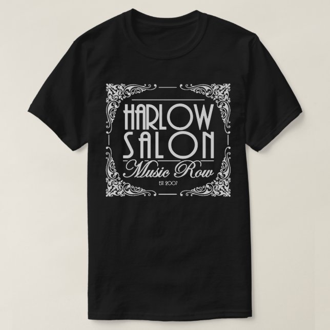 Camiseta Harlow Salon Music Row Nashville 1064 (Diseño del anverso)