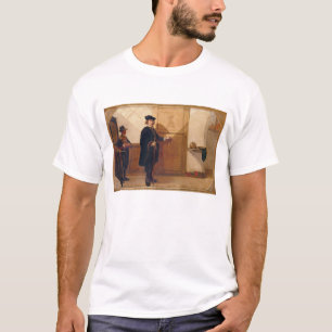 Camiseta Harmensz van Rijn Rembrandt (1606-69) que golpea